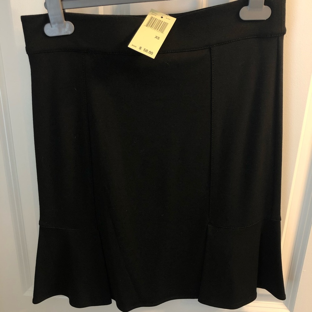 Max Studio Black Skirt NWT, Size XS